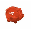 3 3/4" X 2 1/2" Smash It Red Piggy Bank